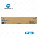 Toner Konica Minolta TN223C (A9H0490) Cyan Bizhub C227 / C287 Rendimiento 21,000 páginas.