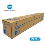 Toner Konica Minolta TN223C (A9H0490) Cyan Bizhub C227 / C287 Rendimiento 21,000 páginas.
