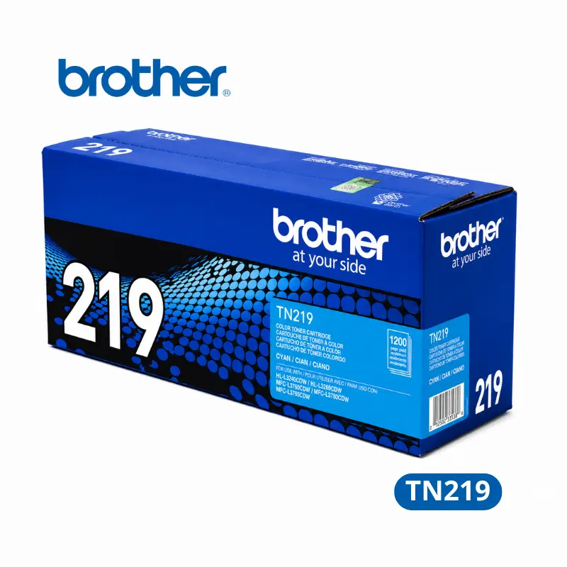 TONER BROTHER TN219 (CYAN) LUMINUM PERÚ (1) Toner Brother TN219C Cyan Para HL-L3240CDW / DCP-L3560CDW / MFC-L3760CDW 1,200 paginas.