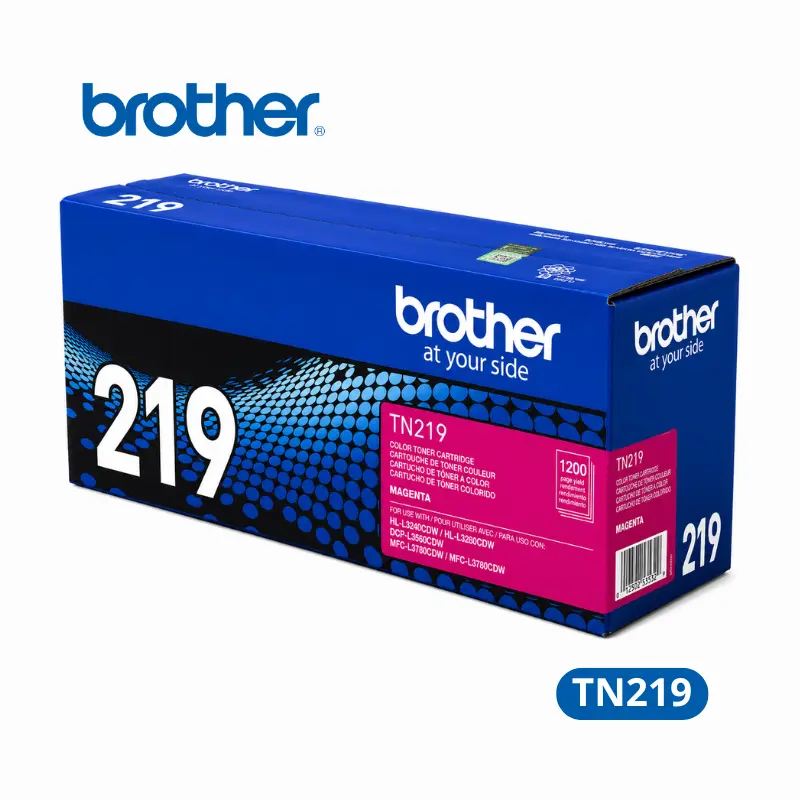 TONER BROTHER TN219 (MAGENTA) LUMINUM PERÚ Toner Brother TN219M Magenta Para HL-L3240CDW / DCP-L3560CDW / MFC-L3760CDW 1,200 paginas.