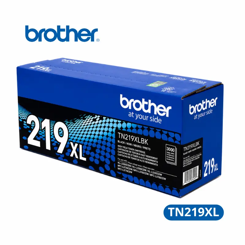 TONER BROTHER TN219XL (BLACK) LUMINUM PERÚ Toner Brother TN-219XL Negro Para HL-L3240CDW / DCP-L3560CDW / MFC-L3760CDW 3,000 paginas.