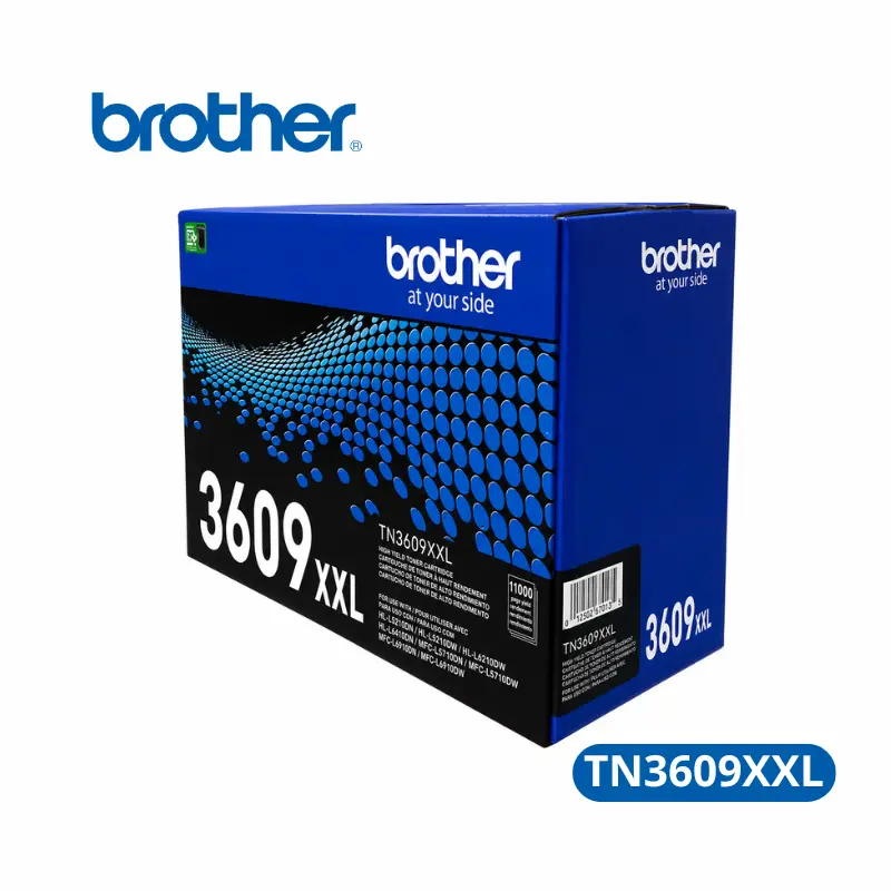 Toner Brother TN-3609XXL Negro Para DCP-L5510Dn / DCP-L5660Dn 11,000 paginas.