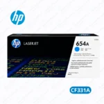 Cartucho de Tóner HP 654A (CF331A) Cyan LaserJet Enterprise M651n, M651dn, M651xh Original 15,000 Paginas.