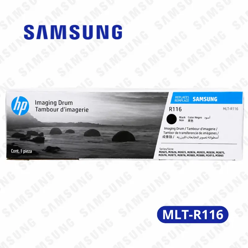 Cartucho de Tóner Samsung R116 (MLT-R116) Negro Xpress SL-M2625 , SL-M2825ND, SL-M2875FD, SL-M2875FW Original 9,000 Paginas. (HP)