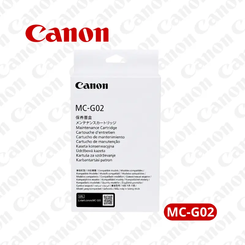 Caja de Mantenimiento Canon MC-G02 (4589C001) Canon MAXIFY GX5010, GX6010, GX7010 / MegaTank G2160, G3160.