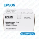 Caja de Mantenimiento Epson T6712 / PXMB4 (C13T671200) Epson WorkForce WF-7110 / WF-7610 / EcoTank L1455 / SureColor SC-P400.