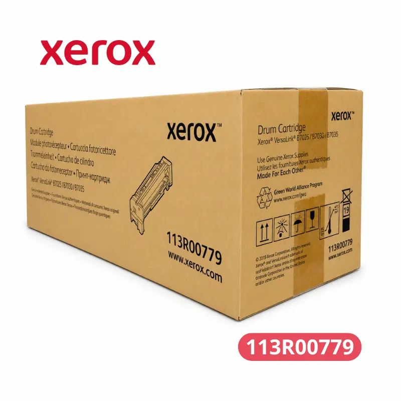 Tambor (Drum) Xerox 113R00779 - Para Xerox VersaLink B7025, B7030, B7035 Rendimiento 80,000 páginas.