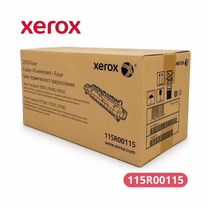 Fusor Xerox 115R00115 - Para Impresoras VersaLink C7020, C7025, C7030. / B7025, B7030, B7035. Rendimiento 100,000 páginas.