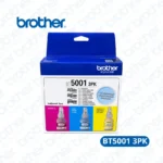 Pack de Tintas Brother BT50013PK (BT50013PK / 3PK-TANK) Para DCP-T300, DCP-T500W / MFC-T810W, MFC-T910DW 5,000 paginas.