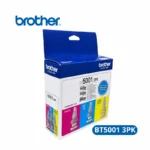 Pack de Tintas Brother BT50013PK (BT50013PK / 3PK-TANK) Para DCP-T300, DCP-T500W / MFC-T810W, MFC-T910DW 5,000 paginas.
