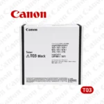 Toner Canon T03 Negro (2725C001AA) Para imageRUNNER ADVANCE 525i, 525iZ, 615i / imageCLASS X LBP1861, LBP1871 - 51,500 Paginas.