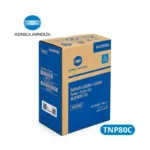 Toner Konica Minolta TNP80C (AAJW492) Cyan - Konica Minolta bizhub C3320i /bizhub C3321i Rendimiento 9,000 páginas.