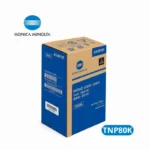 Toner Konica Minolta TNP80K (AAJW192) Negro - Konica Minolta bizhub C3320i /bizhub C3321i Rendimiento 13,000 páginas.