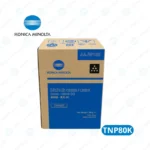 Toner Konica Minolta TNP80K (AAJW192) Negro - Konica Minolta bizhub C3320i /bizhub C3321i Rendimiento 13,000 páginas.