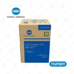Toner Konica Minolta TNP80Y (AAJW292) Yellow - Konica Minolta bizhub C3320i /bizhub C3321i Rendimiento 9,000 páginas.