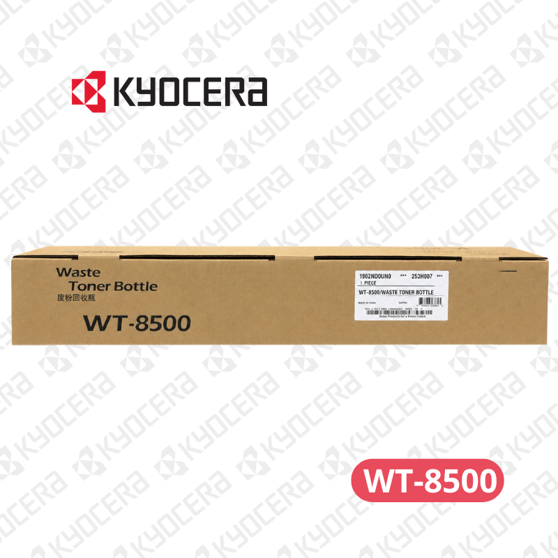 Toner Kyocera Waste WT-8500 (1902ND0UN0) TASKalfa 4052ci, 5002i, 5052ci / ECOSYS P4060dn, P8060cdn. Rendimiento 40,000 páginas.