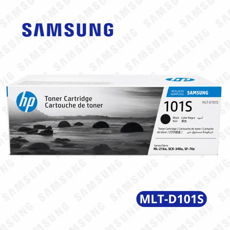 Toner Samsung (HP) 101S (MLT-D101S) Negro ML-2160, ML-2165, SCX-3400, SCX-3400F, SF-760P, SF-761, SF-761P Original 1,500 Paginas.