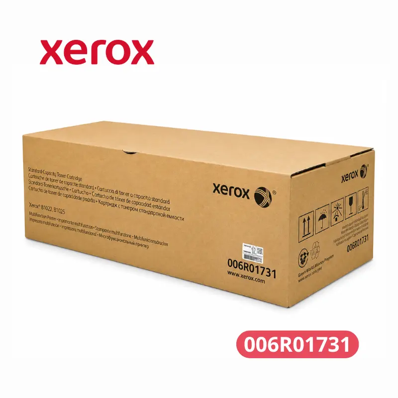 Cartucho de Toner Xerox 006R01731 - Para Xerox WorkCentre B1022 / B1025 Rendimiento 13,700 páginas.