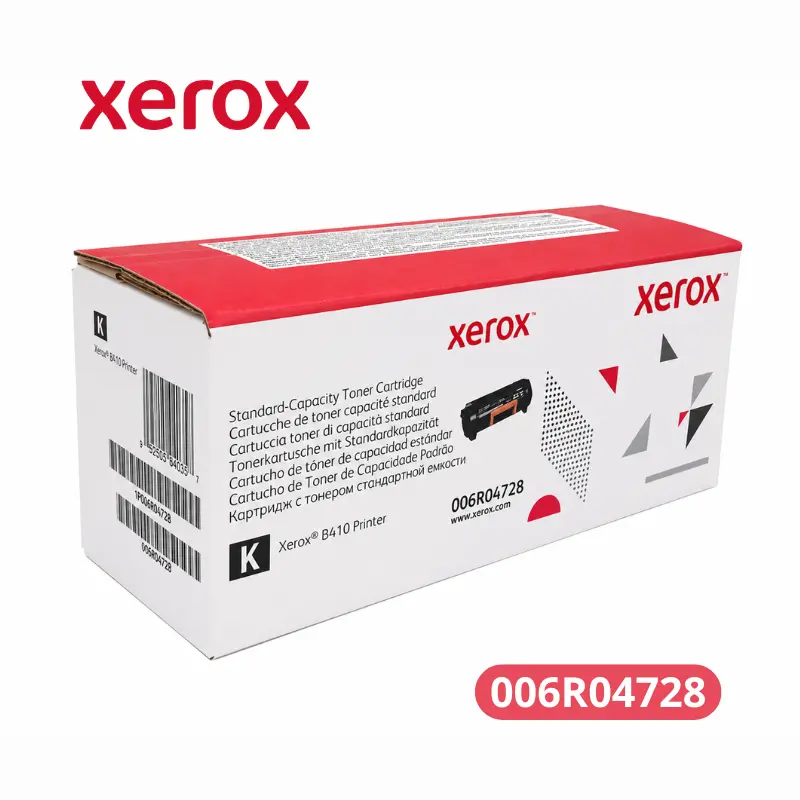 TONER XEROX 006R04728 LUMINUM PERÚ (1) Cartucho de Toner Xerox 006R04728 - Para Impresoras B310, B305, B315 Rendimiento 8,000 páginas.