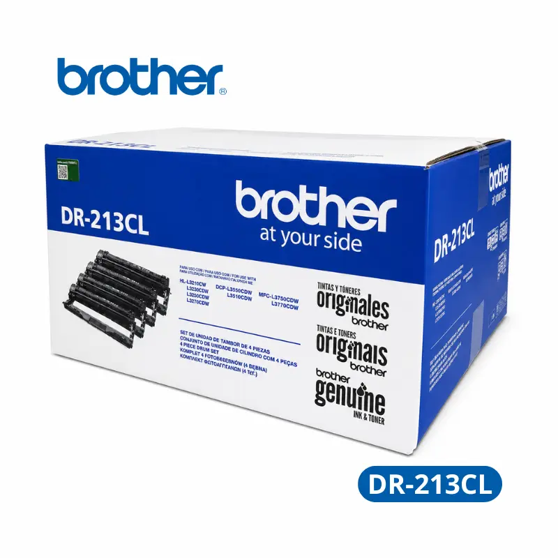 Tambor (Drum) Brother DR-213CL Para Brother HL-L3290CDW, DCP-L3551CDW, MFC-L3770CDW. 18,000 paginas.