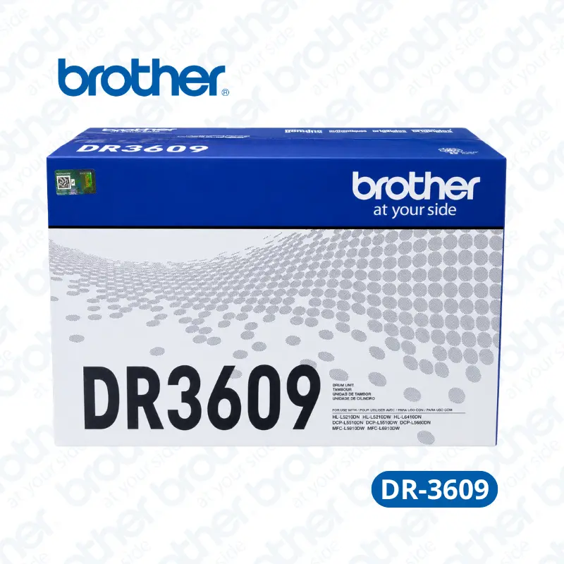 Tambor (Drum) Brother DR-3609 Para Brother HL-L5212DN,DCP-L5512DN , MFC-L5712DW. 45,000 paginas.