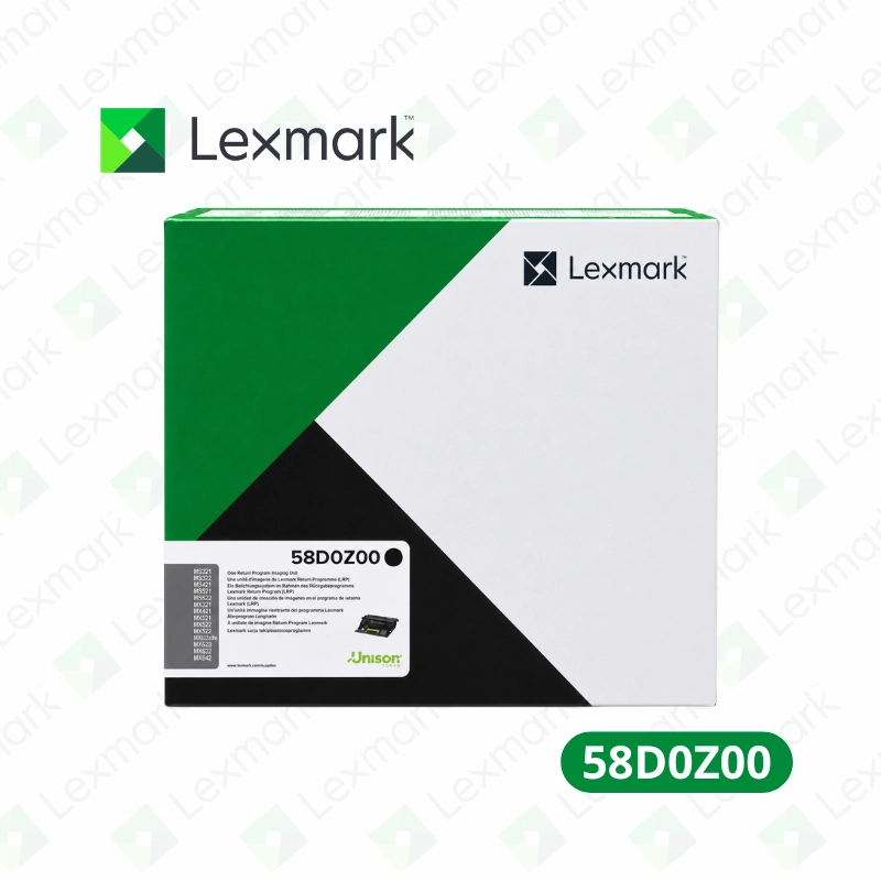 Tambor (Drum) Lexmark 58D0Z00 - Lexmark Serie MS: MS821 Lexmark Serie MX: MX722 Lexmark BSD: MB2770, 150,000 Paginas.