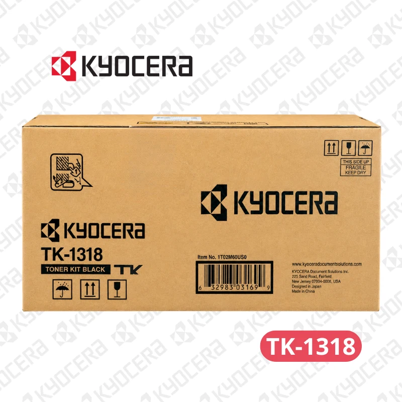 Toner Kyocera TK-1318 (1T0C140SA1) Kyocera Kyocera ECOSYS MA4000X/L Kyocera ECOSYS MA4000WiFX/L - Rendimiento 3,000 páginas.