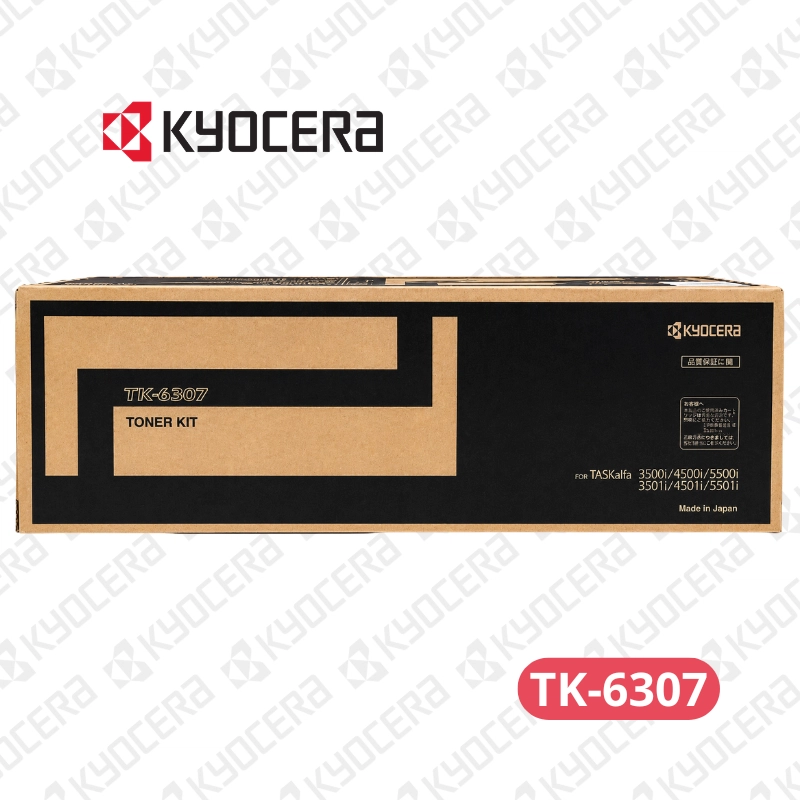 Toner Kyocera TK-6307 Kyocera TASKalfa 7002i / TASKalfa 8002i / Copystar CS7002i / CS7003i - Rendimiento 35,000 páginas.