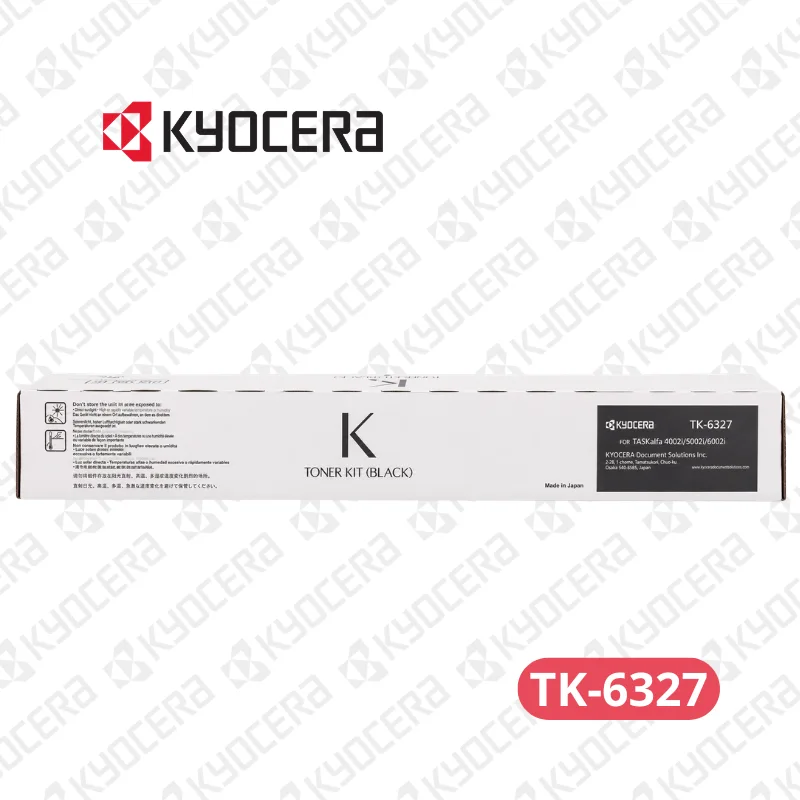 Toner Kyocera TK-6327 Kyocera TASKalfa 4002i / TASKalfa 6002i / Copystar CS5002i / CS5003i - Rendimiento 35,000 páginas.