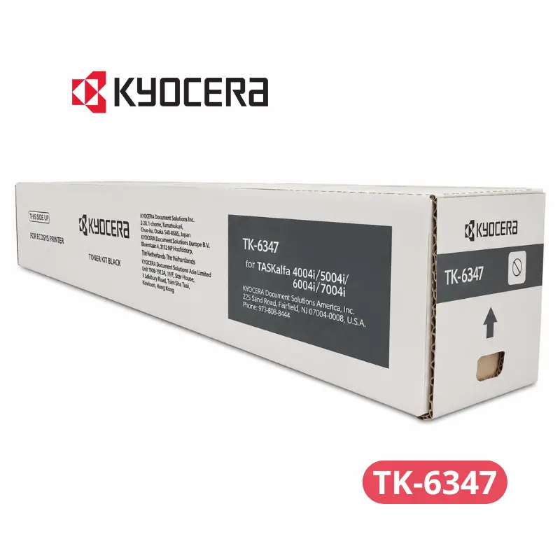 Toner Kyocera TK-6347 Kyocera TASKalfa 4004i / TASKalfa 5004i / Copystar CS7004i / Copystar CS4004i - Rendimiento 40,000 páginas.