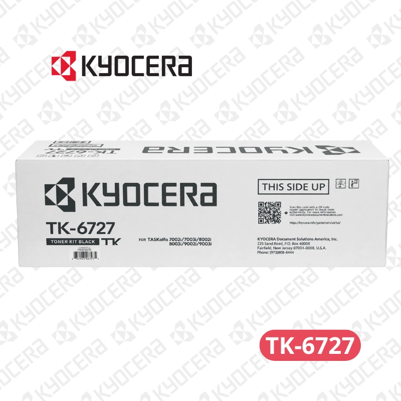 Toner Kyocera TK-6727 Kyocera TASKalfa 7002i / TASKalfa 8002i / Copystar CS7002i / CS7003i - Rendimiento 70,000 páginas.