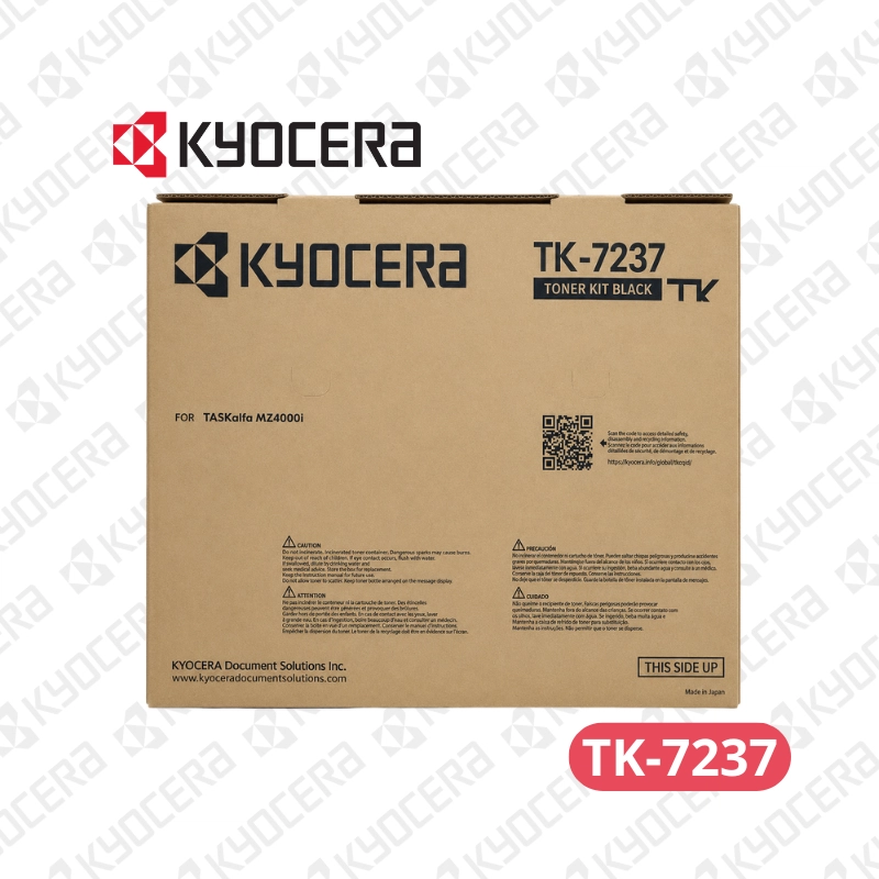 Toner Kyocera TK-7237 Kyocera TASKalfa MZ4000i / TASKalfa MZ3200i - Rendimiento 35,000 páginas.