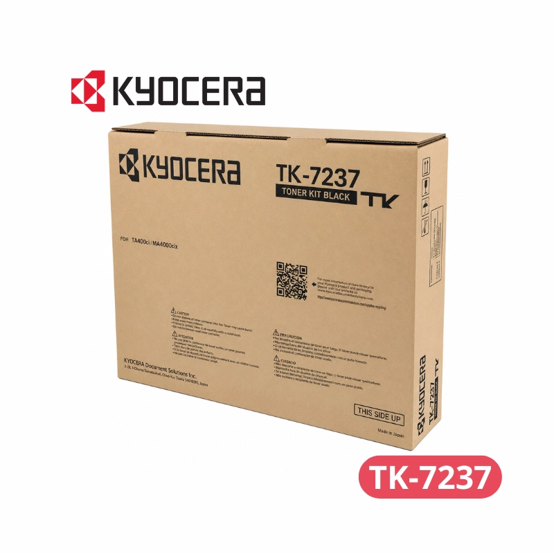 Toner Kyocera TK-7237 Kyocera TASKalfa MZ4000i / TASKalfa MZ3200i - Rendimiento 35,000 páginas.
