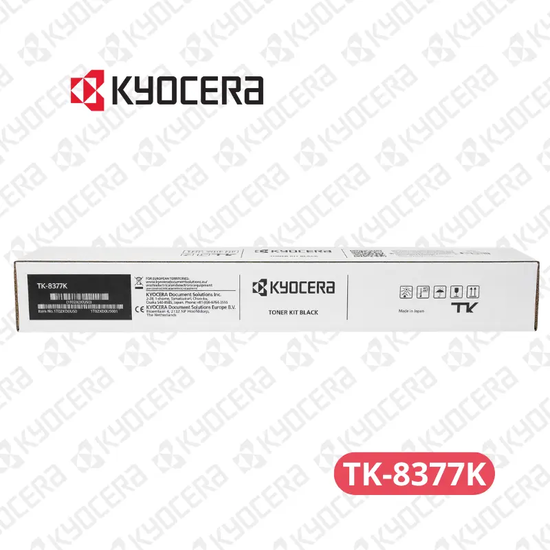 Toner Kyocera TK-8377K Kyocera TASKalfa 3554ci / Copystar CS 3554ci - Rendimiento 30,000 páginas.