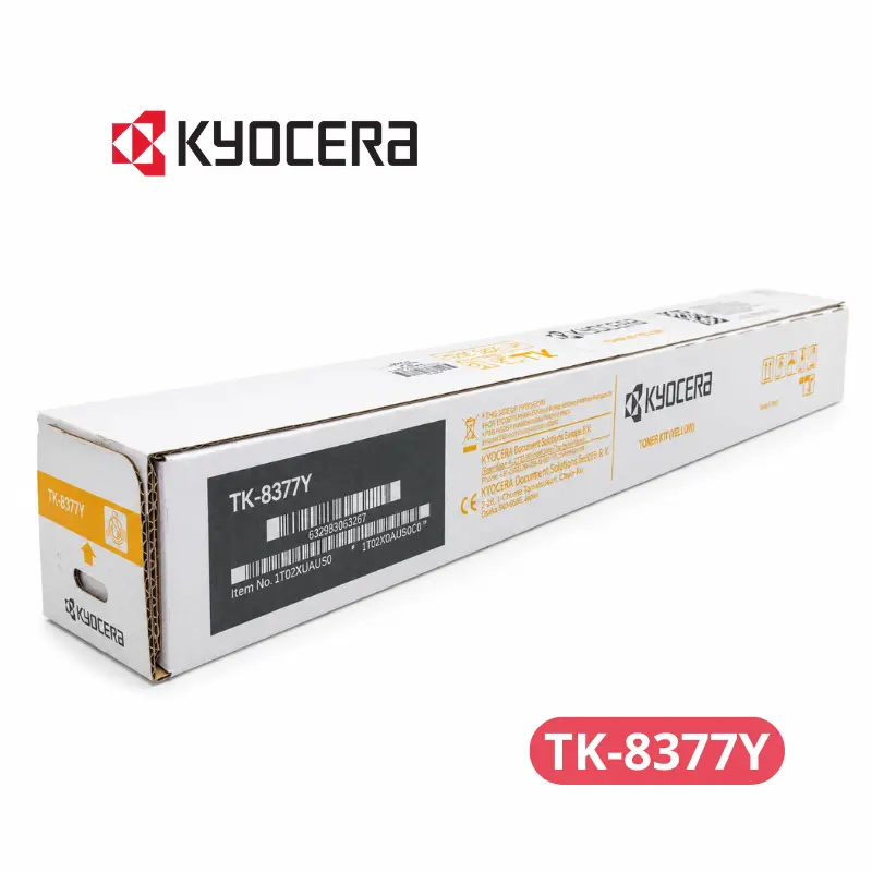 Toner Kyocera TK-8377Y Kyocera TASKalfa 3554ci / Copystar CS 3554ci - Rendimiento 20,000 páginas.