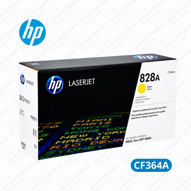 Drum HP 828A Yellow (CF364A) HP Color LaserJet Enterprise M855dn / M855x+ / M855xh - Original 30,000 Paginas.