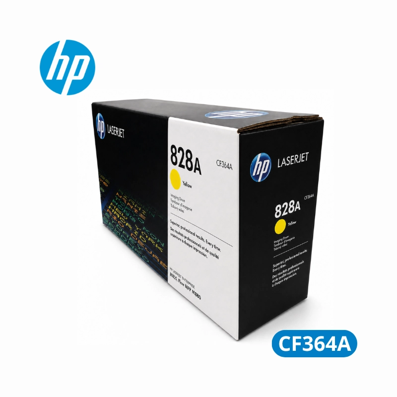 Drum HP 828A Yellow (CF364A) HP Color LaserJet Enterprise M855dn / M855x+ / M855xh - Original 30,000 Paginas.